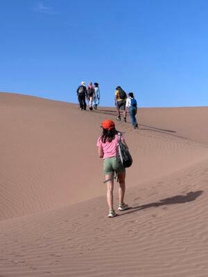 Trek dans le désert marocain